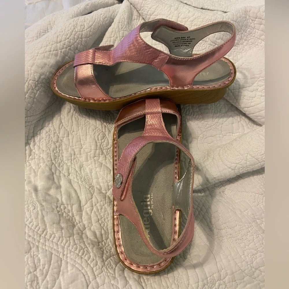 ALEGRIA Kendra Ken 844 Light Pink Sandals - Picture 2 of 9